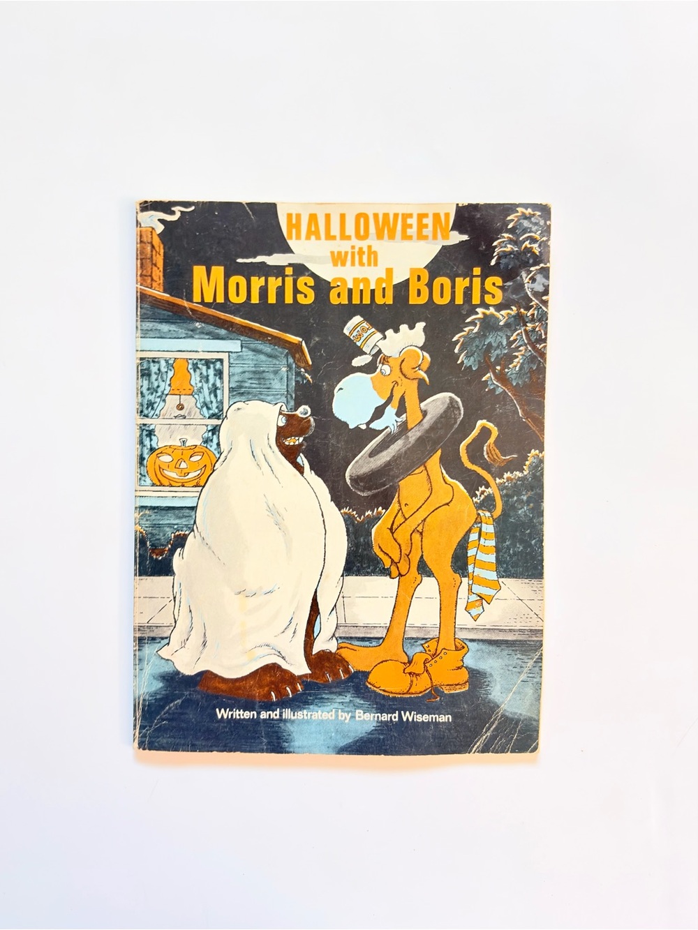 Halloween with Morris and Boris Vintage Kids Halloween Book 1975